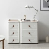 【CL】26Q3#6606 6607 Multi-layer bedside table storage, white four-layer drawer cabinet, simple home organizing cabinet, storage cabinet, bedroom wardrobe storage box Specification image